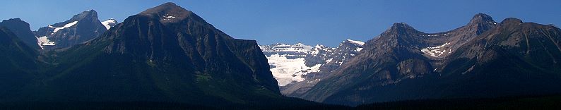 The Rocky Mountains of Canada, Victoria Glacier